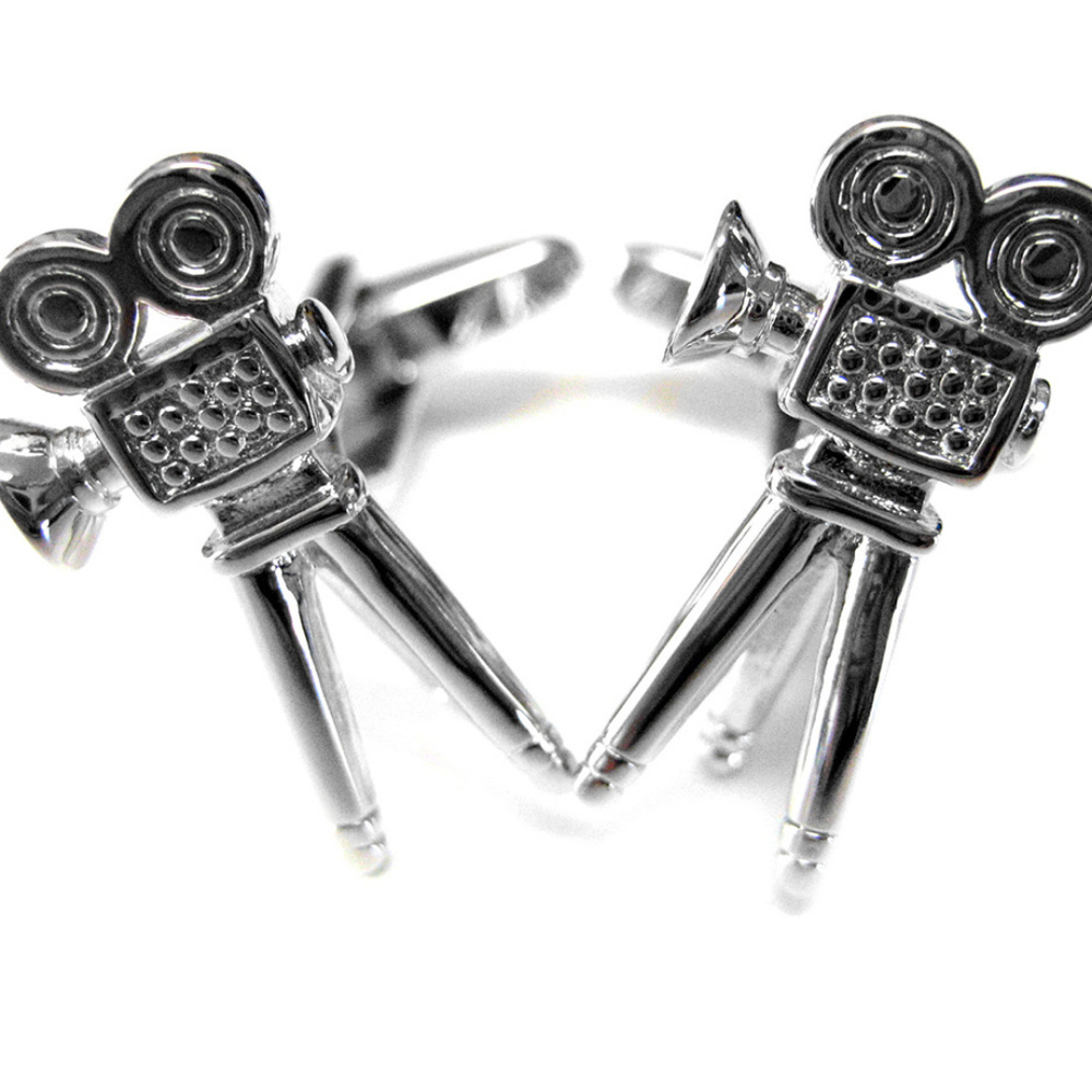 Retro Video Camera Cufflinks